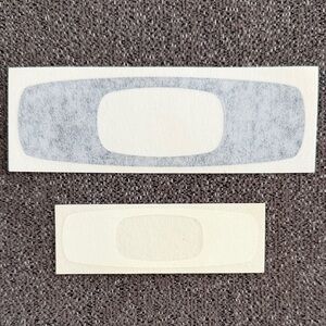 Oakley Square O Vintage Decals One Black & One White NEW